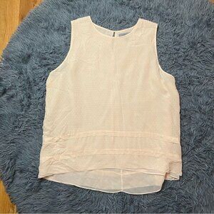 Classiques Entier Cream Silk Top Size XL